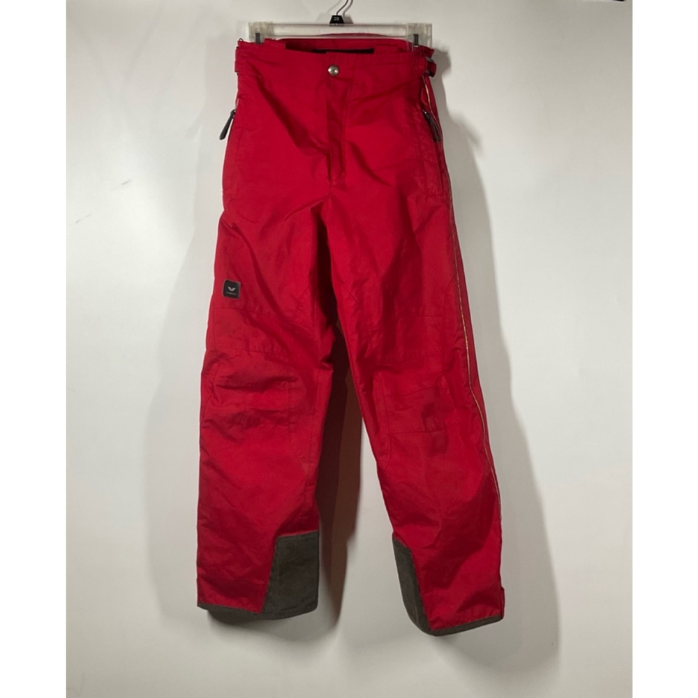 Youth Phenix Ski Snowboard Snow Pants SZ 16 Red W31 X L 28 Adjustable Waist